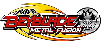 Beyblade: Metal Fusion title screen for Nintendo DS
